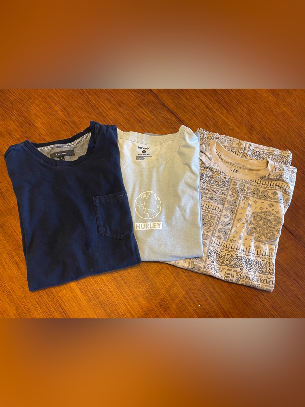 This listing is for a bundle of 3 unisex shirts sold together.